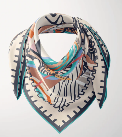 The Pipa Silk Scarf