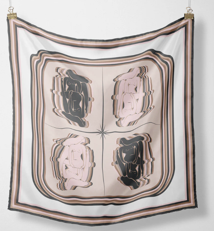 The Nude Beach Shawl