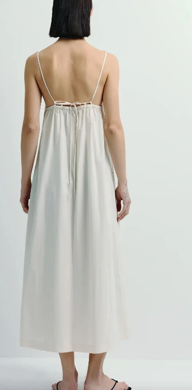 Voile Box Pleat Cami Dress