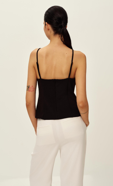 Loren Crepe Top
