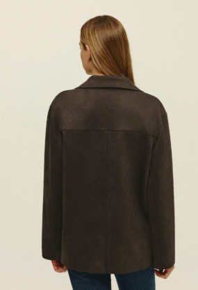 Hayes Vegan Suede Blazer