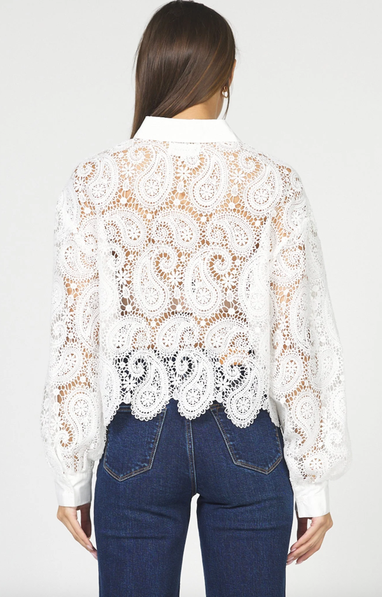 Suzette Lace Top