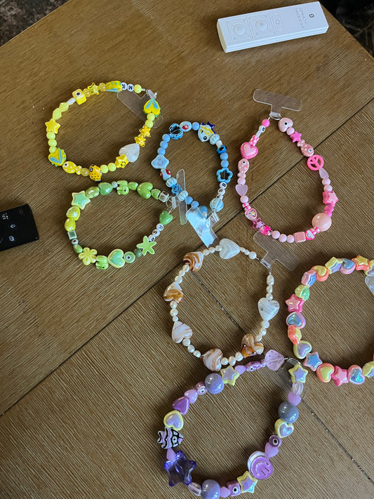 Beaded Phone Bracelet