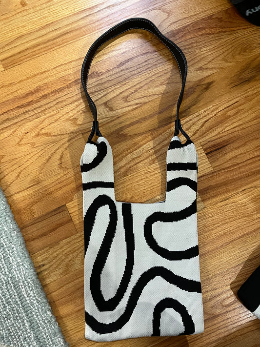 ABC Meander Mini Knot Bag