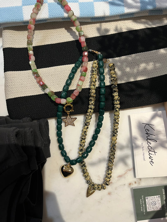 Charm Beaded Necklace