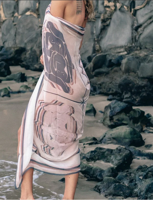 The Nude Beach Shawl