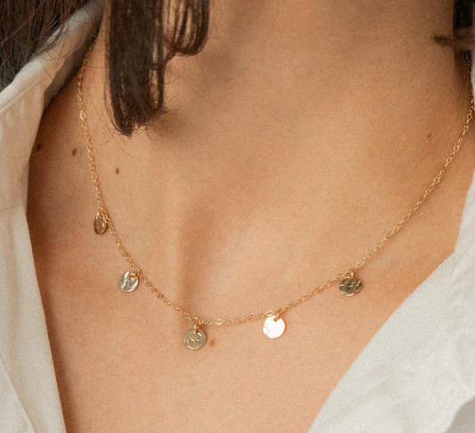 Talia 5-Disc Necklace
