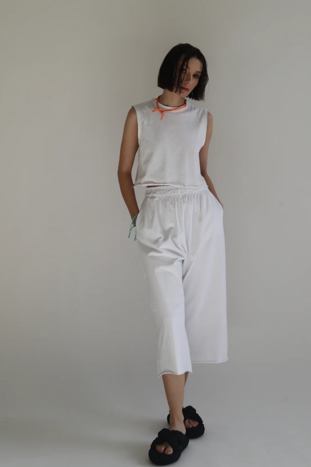 Ocean Culotte in Black