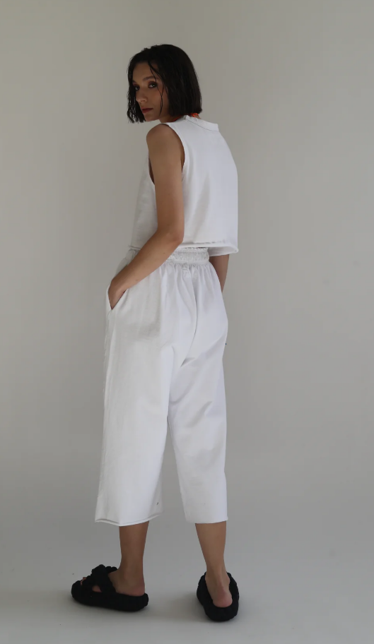 Ocean Culotte in Black