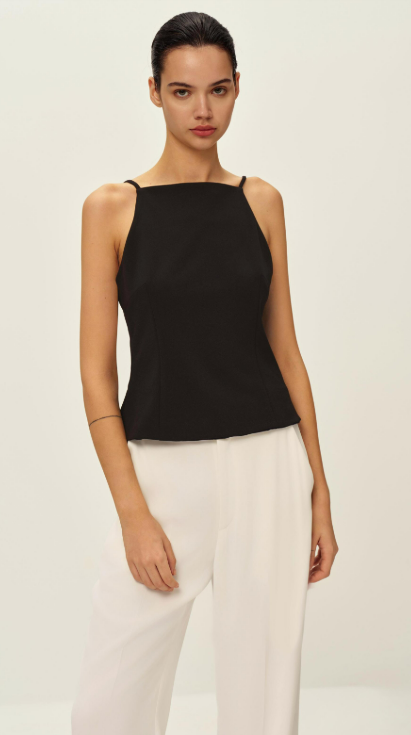 Loren Crepe Top