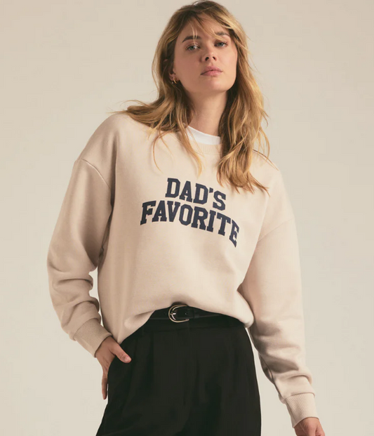 Dad's Favorite Crew Neck Sweatshirt