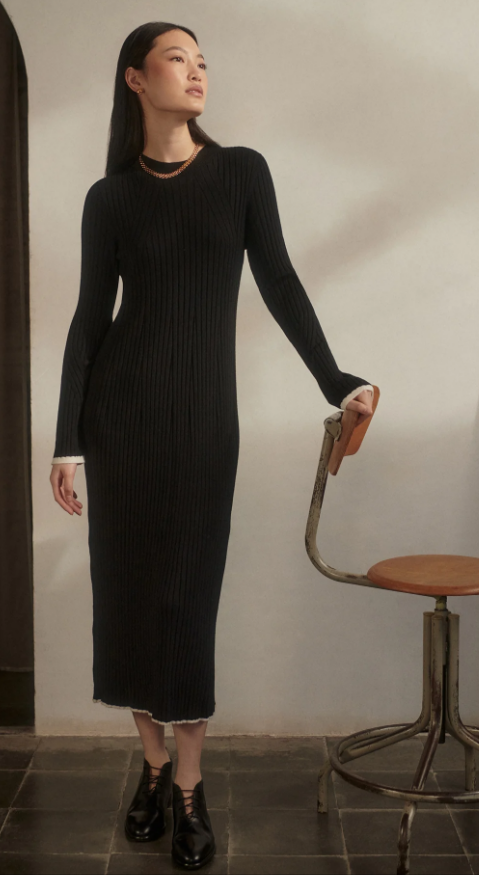 Axel Long-Sleeve Sweater Dress