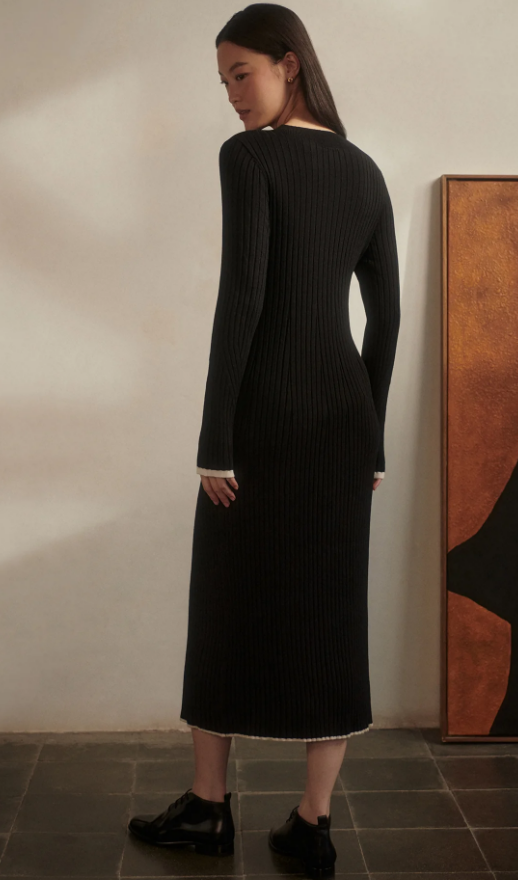 Axel Long-Sleeve Sweater Dress