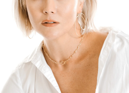 Paperchain Toggle Necklace