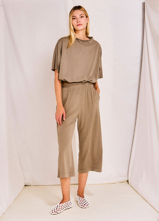 Ocean Culotte in Black